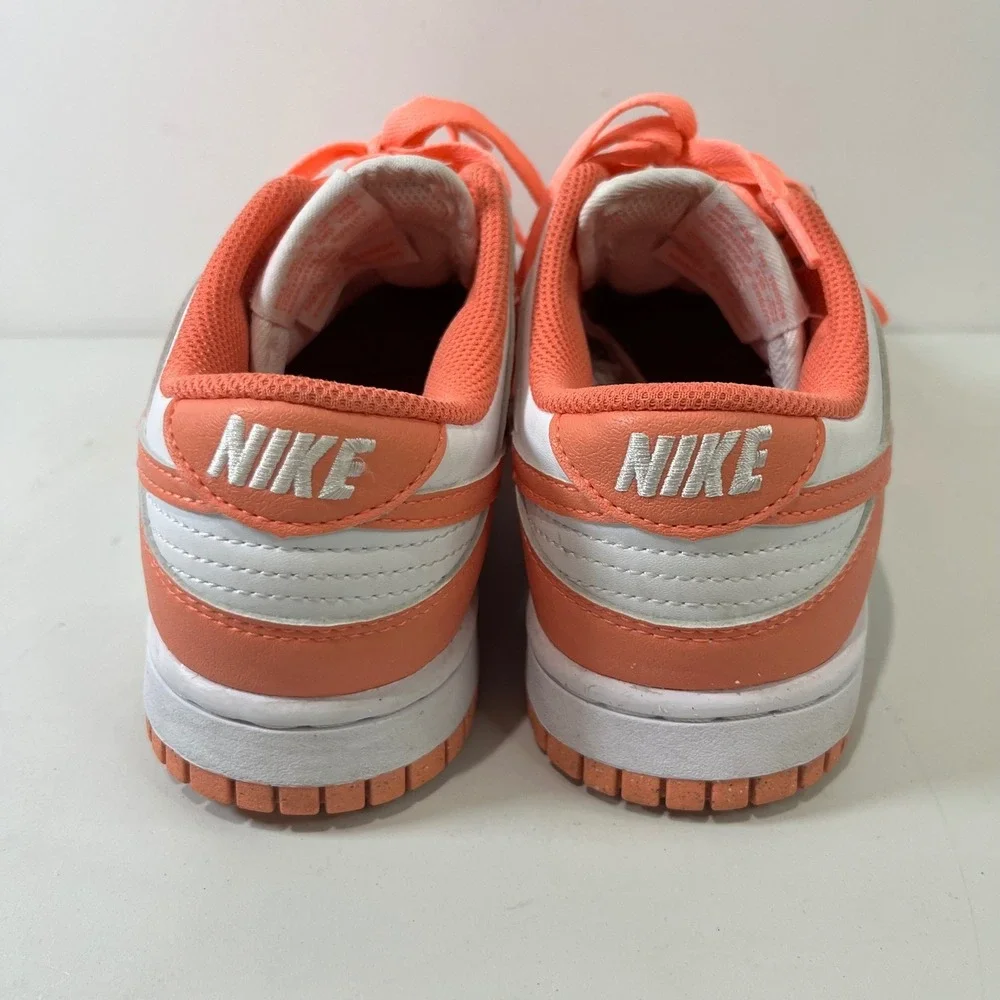 Nike Dunk Low Kids 6.5 Orange Sneakers‎ Athletic Streetwear Casual DD1873-109